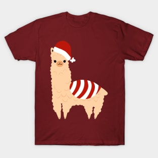 Cute Christmas Llama T-Shirt